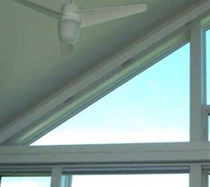 Angled Roller Shade